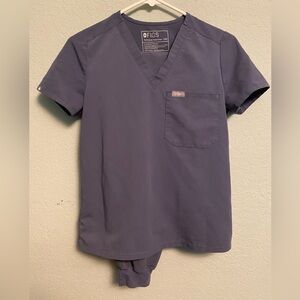 Figs Scrub Set Size XXS top, XXS P (petite) bottom